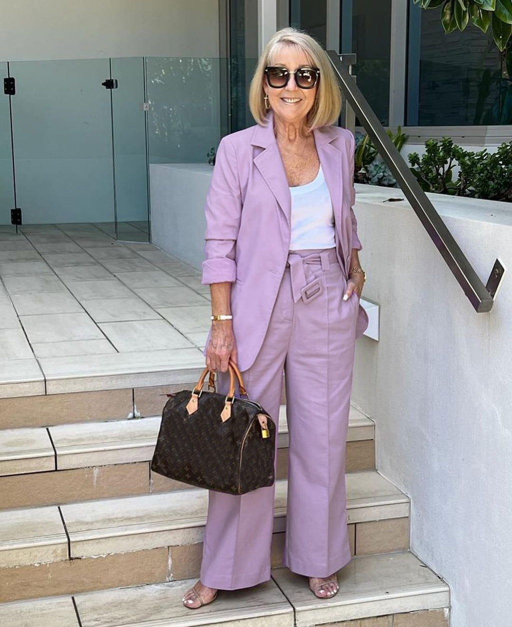 Suit Top Lengthened Trousers Two-Piece Suit