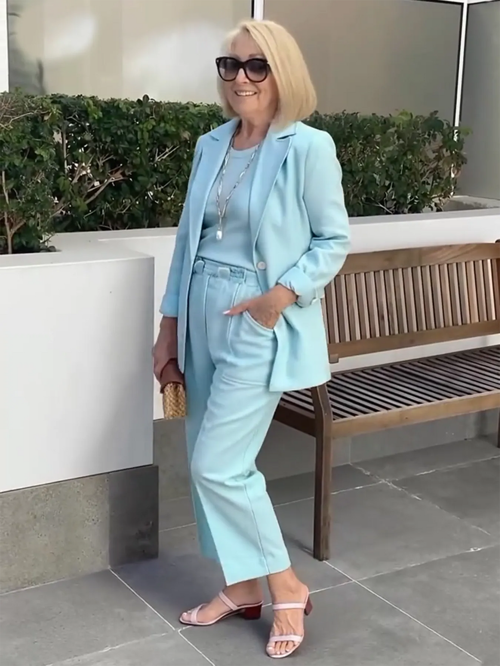 Suit Top Lengthened Trousers Two-Piece Suit