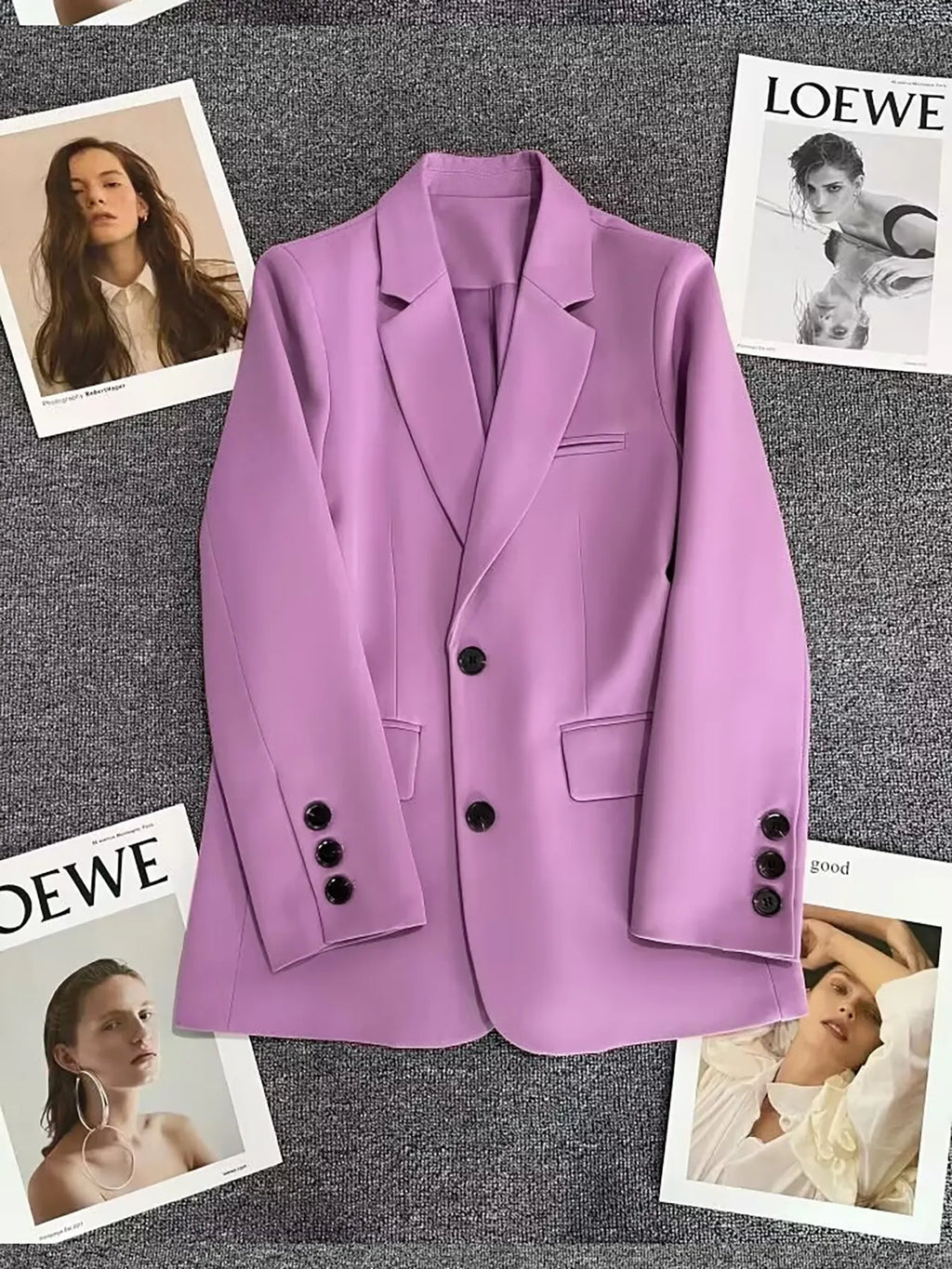 Suit Top Lengthened Trousers Two-Piece Suit