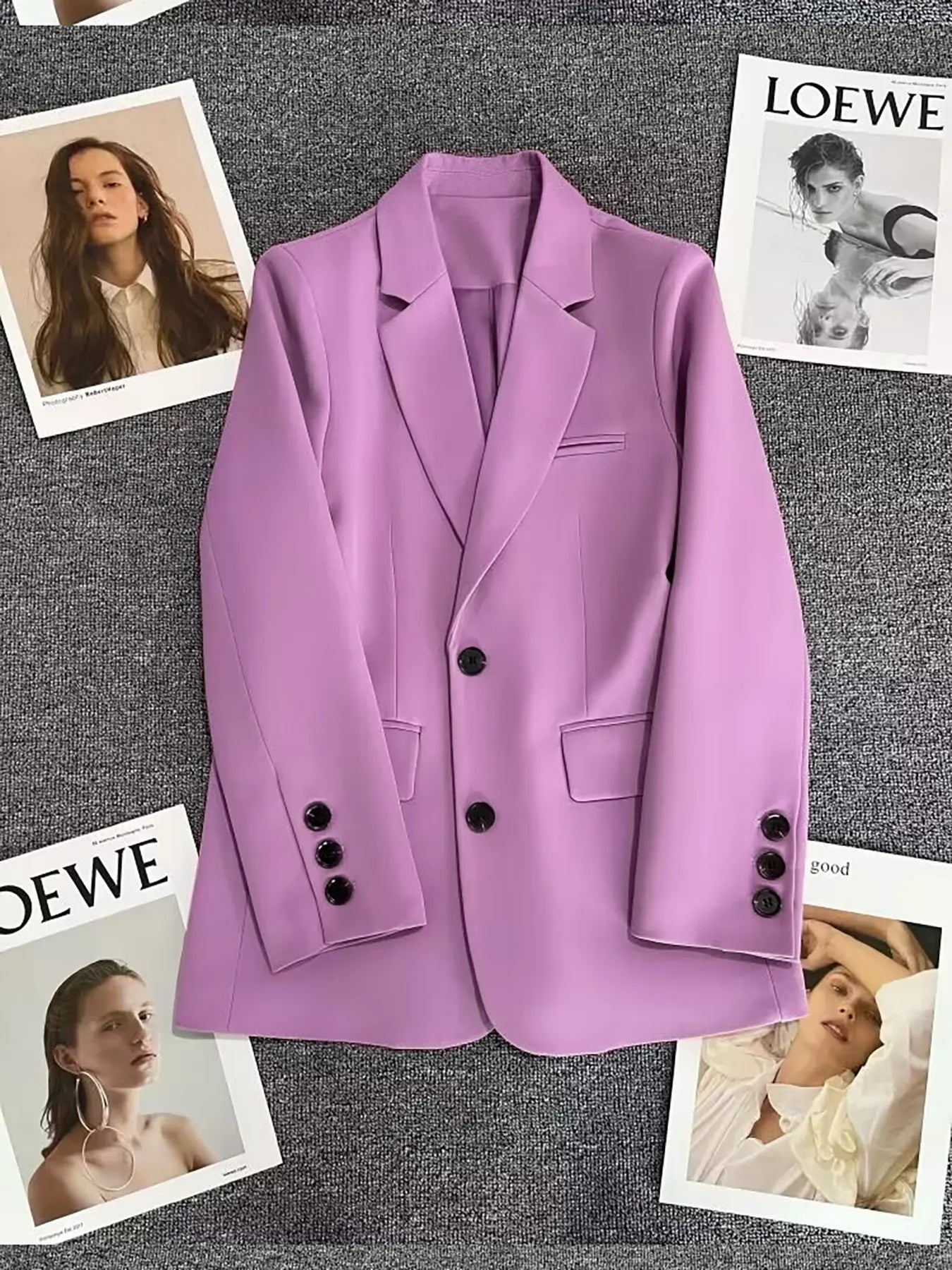 Suit Top Lengthened Trousers Two-Piece Suit