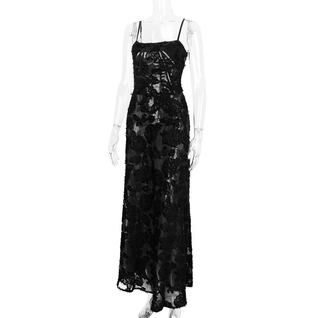 Women's Fashion Tube Top Word Collar Evening Dress