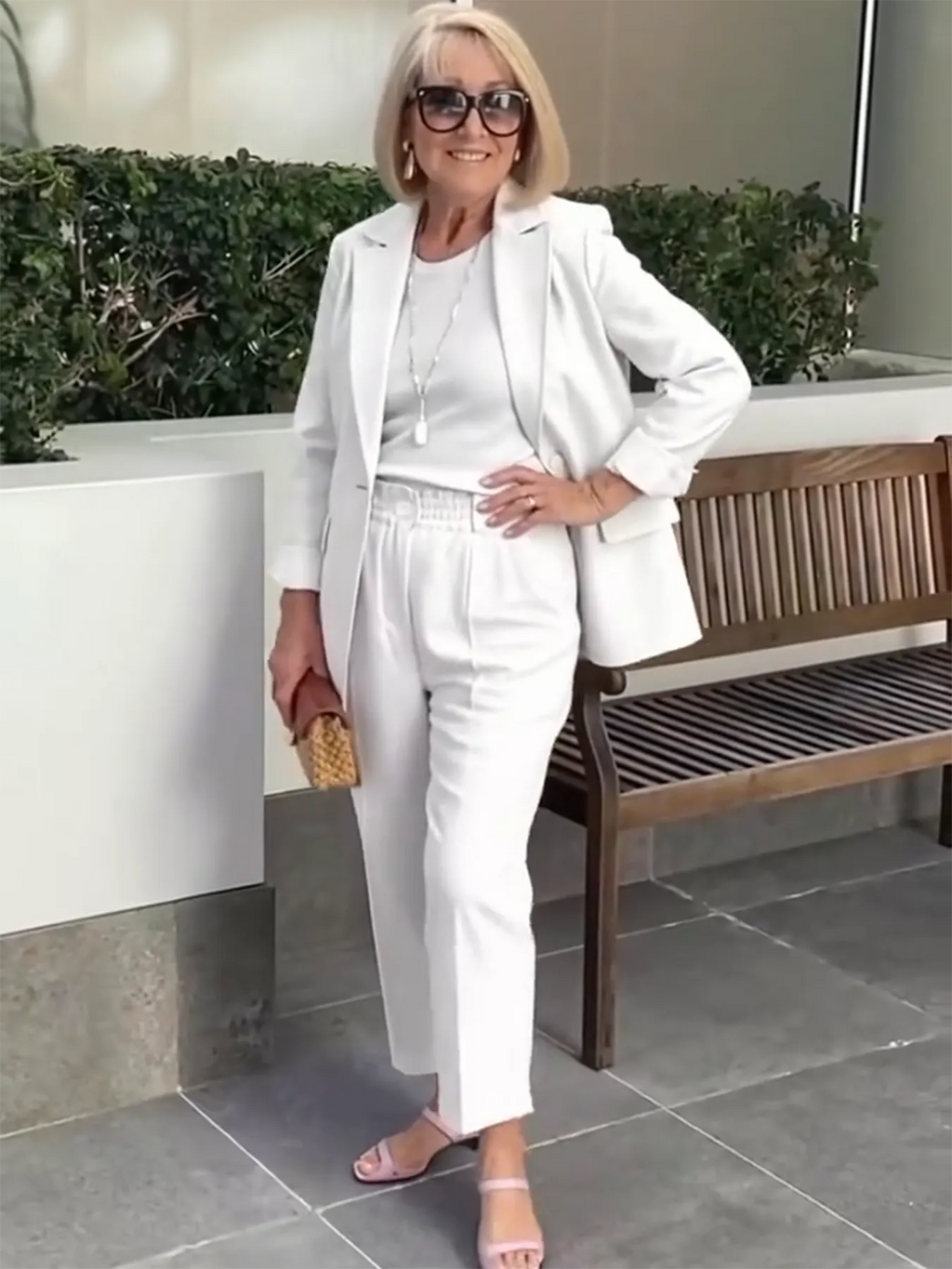 Suit Top Lengthened Trousers Two-Piece Suit
