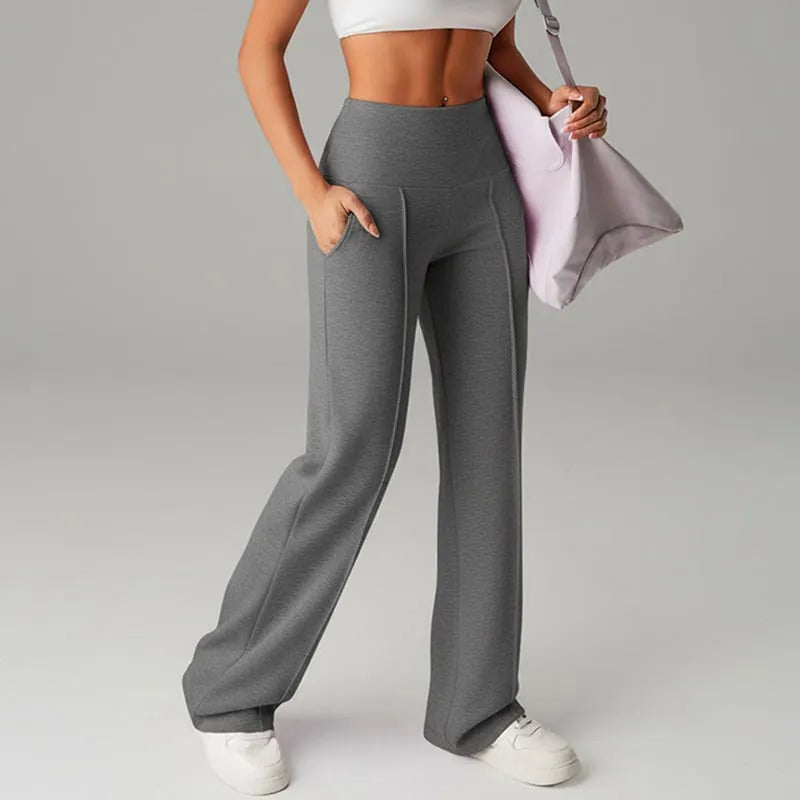 🔥🎁New arrival 50% OFF💕Women's Plain Loose Straight Leg Pants