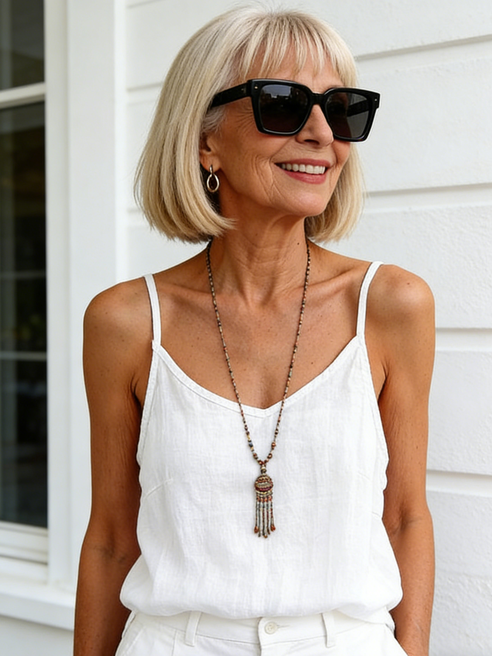 Vest Loose Linen Inner Match Sleeveless Top