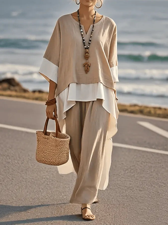 Women'S Loose Pants Suit