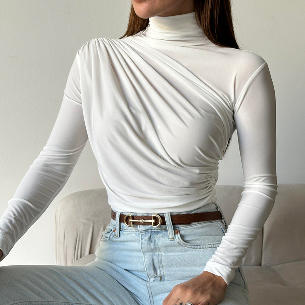 Women's Casual Long-sleeved Bottoming Shirt
