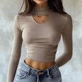 Women's Simple And Versatile Sexy Casual Top