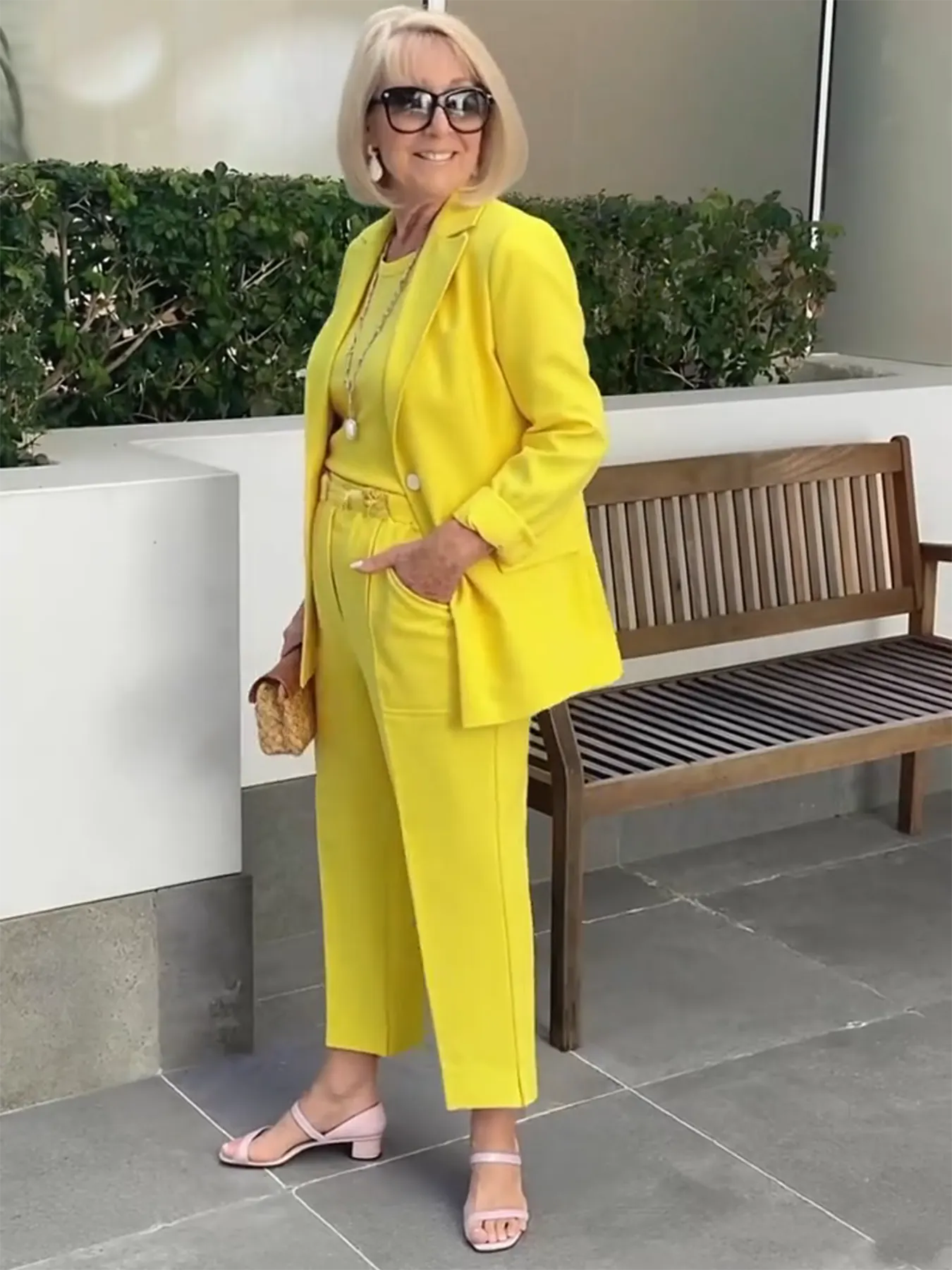 Suit Top Lengthened Trousers Two-Piece Suit