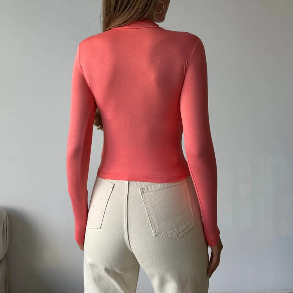 Women's Casual Long-sleeved Bottoming Shirt