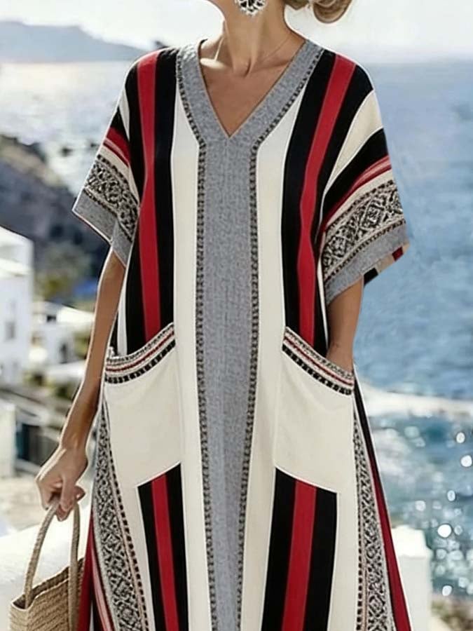 Women'S Casual Printed Dress
