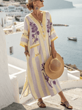 Ladies Loose Printed Dress