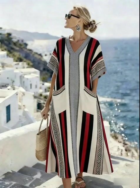 Women'S Casual Printed Dress
