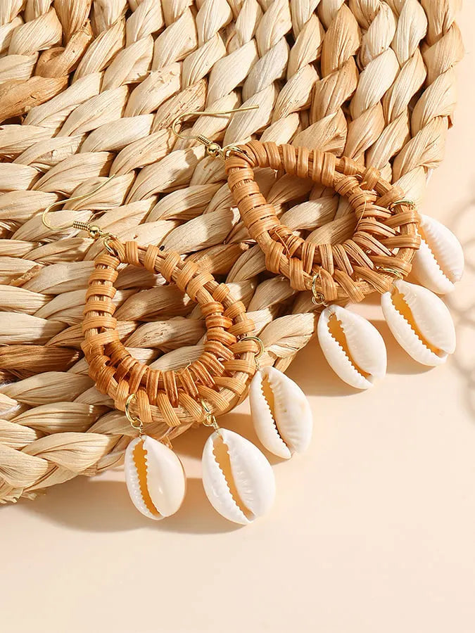 Women's Bohemian Phoenix Holiday Braided Earrings