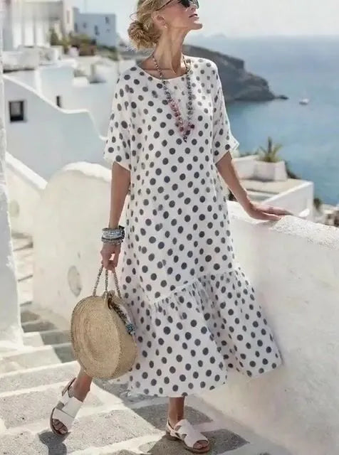 Women'S Casual Printed Dress