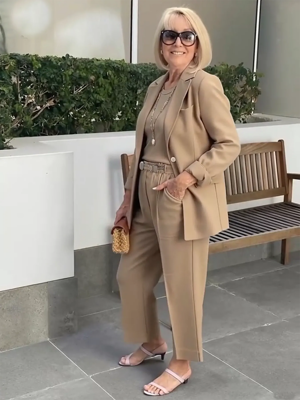 Suit Top Lengthened Trousers Two-Piece Suit