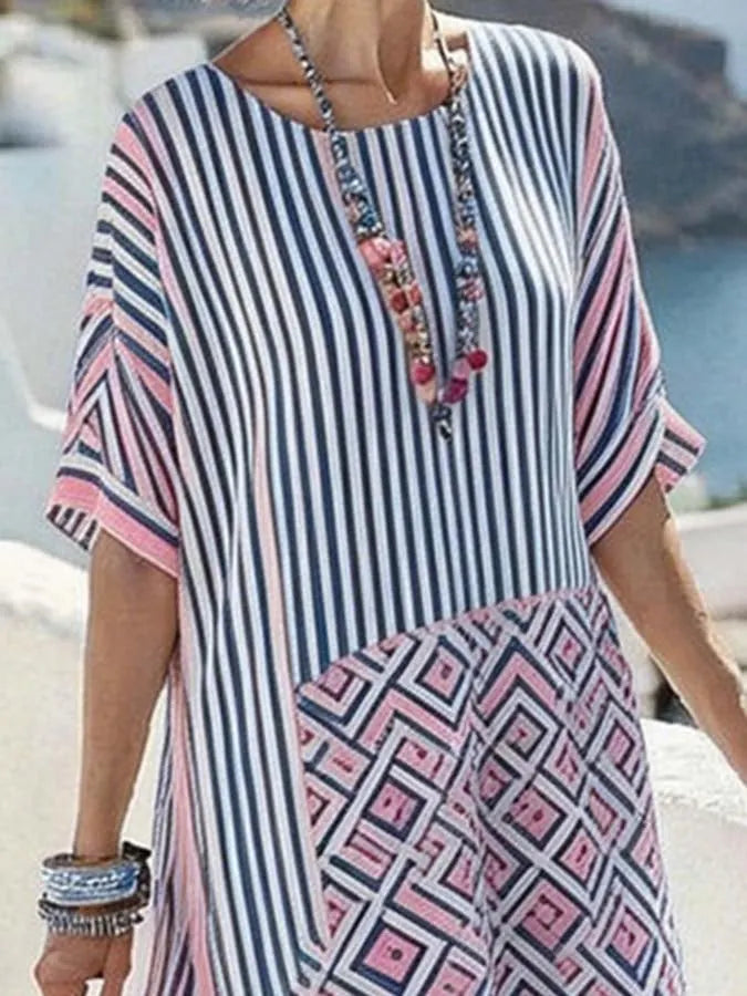 Women'S Casual Printed Dress