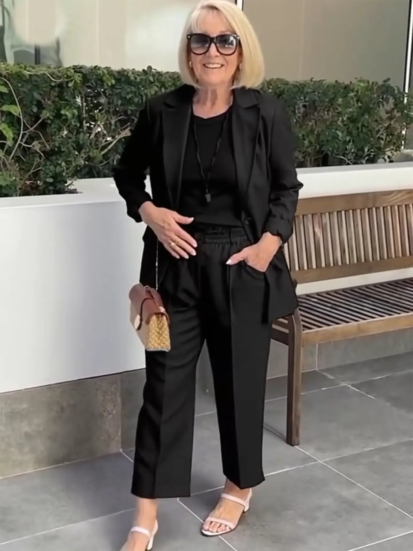 Suit Top Lengthened Trousers Two-Piece Suit