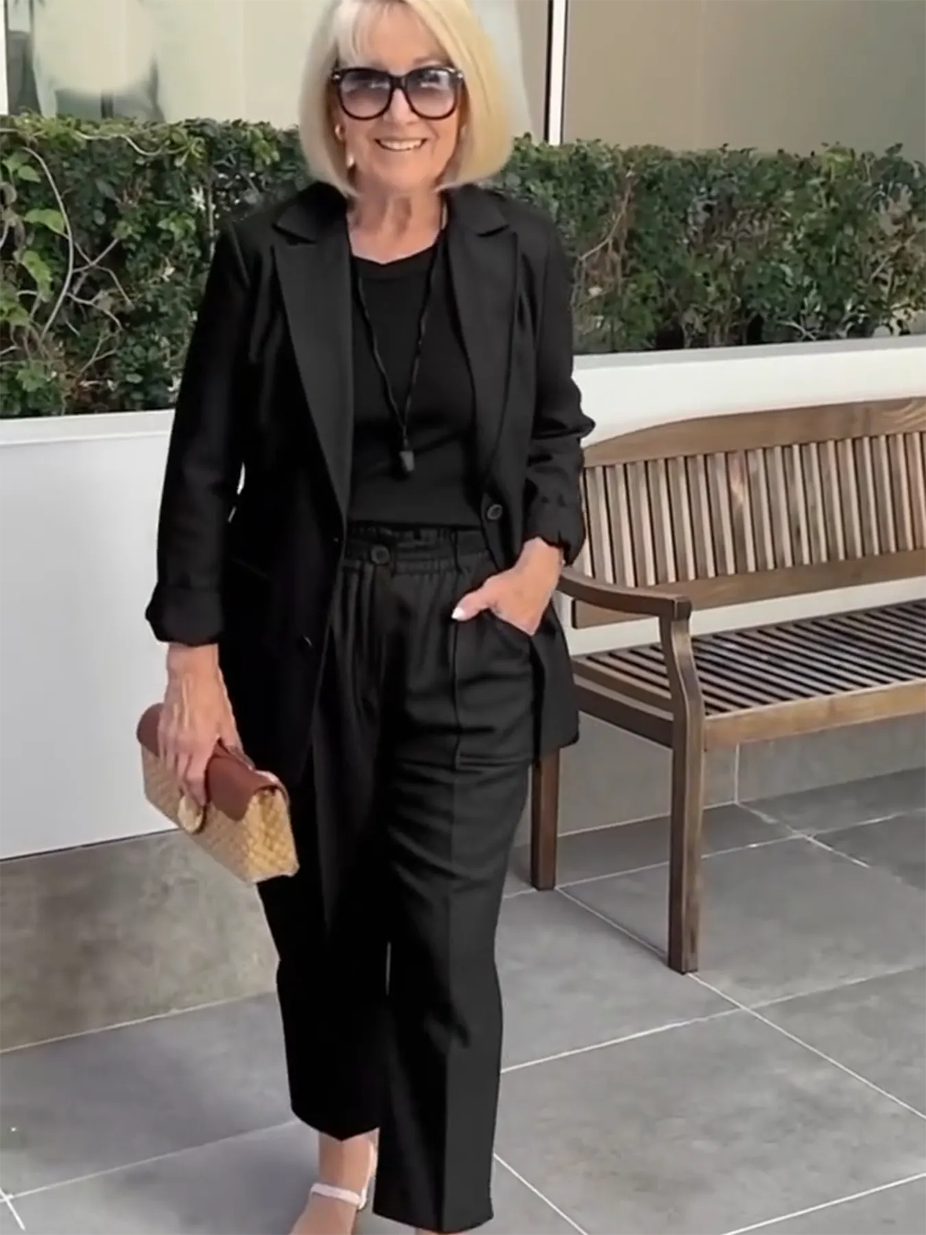 Suit Top Lengthened Trousers Two-Piece Suit