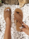 Women's Bohemian Straw Sandals