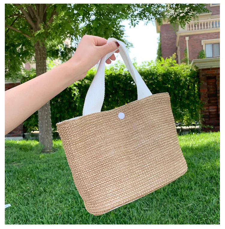 Beach Vacation Woven Bag Handbag