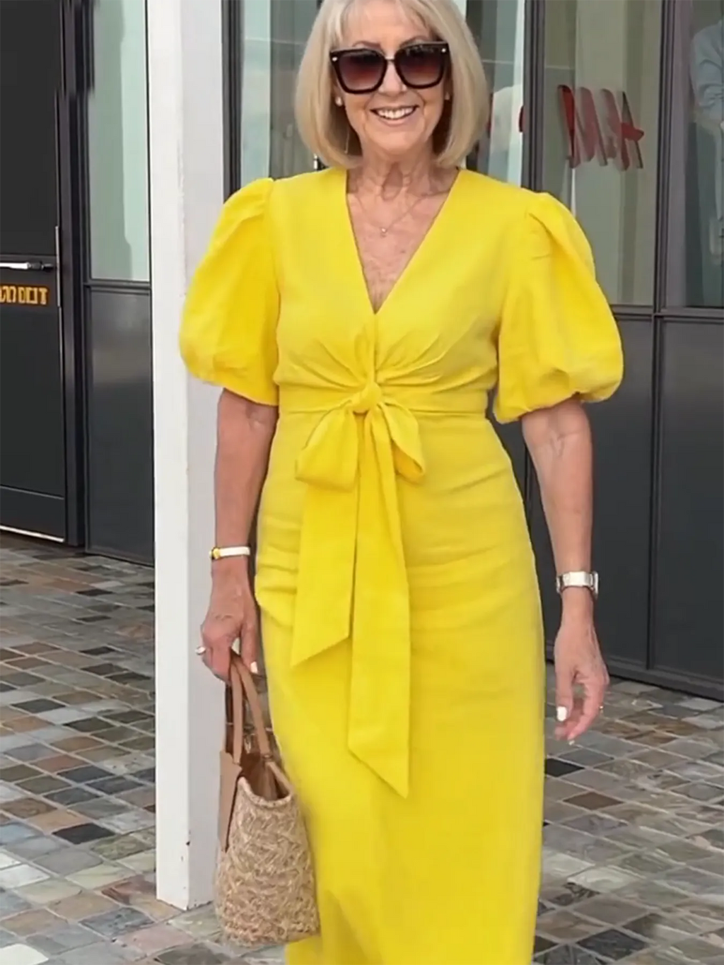 Bow Elegant Tunic Dress