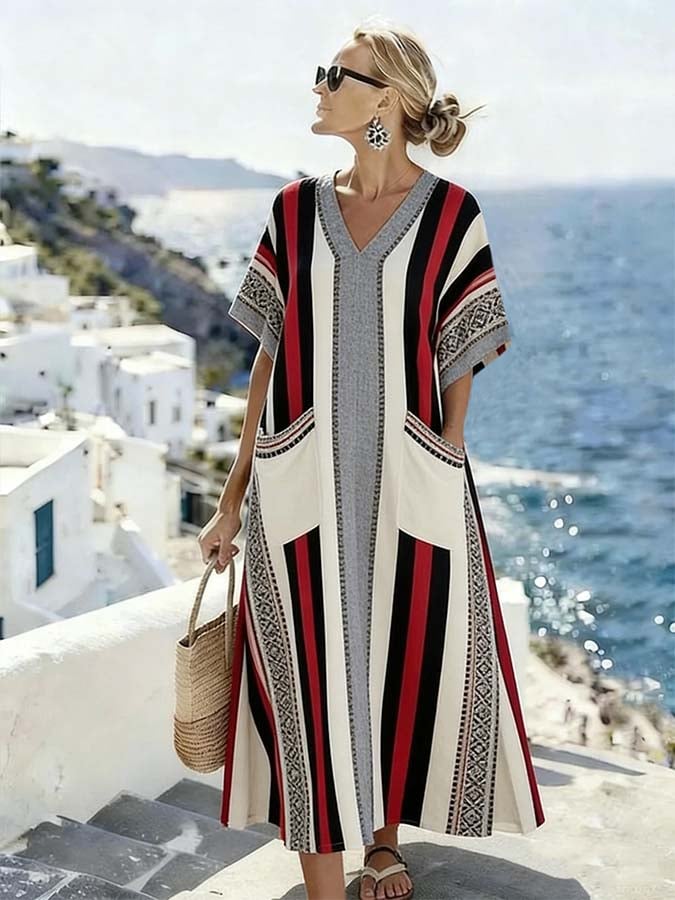 Women'S Casual Printed Dress