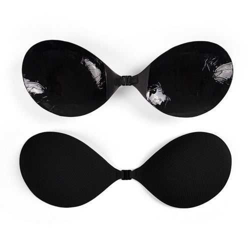 Adhesive Strapless Bra For Women Sticky Invisible Push Up Silicone Bra For Backless Dress Clasp Bras