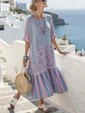Women'S Casual Printed Dress