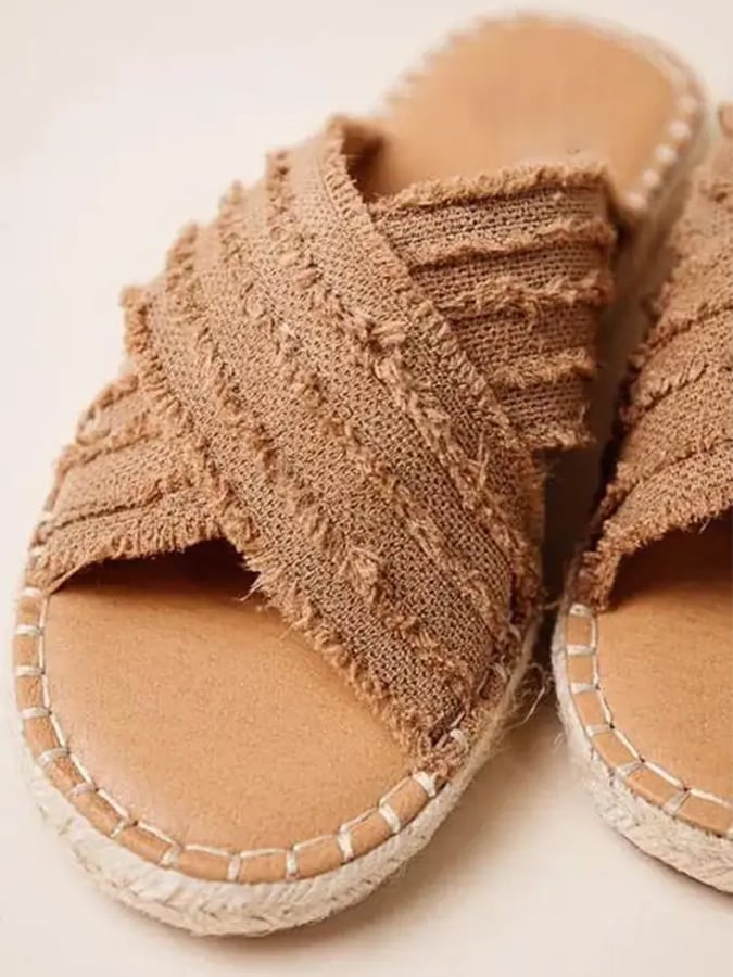 Women's Bohemian Straw Sandals