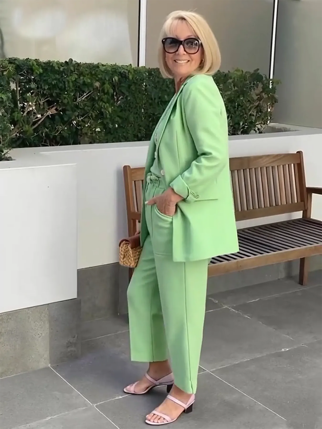 Suit Top Lengthened Trousers Two-Piece Suit