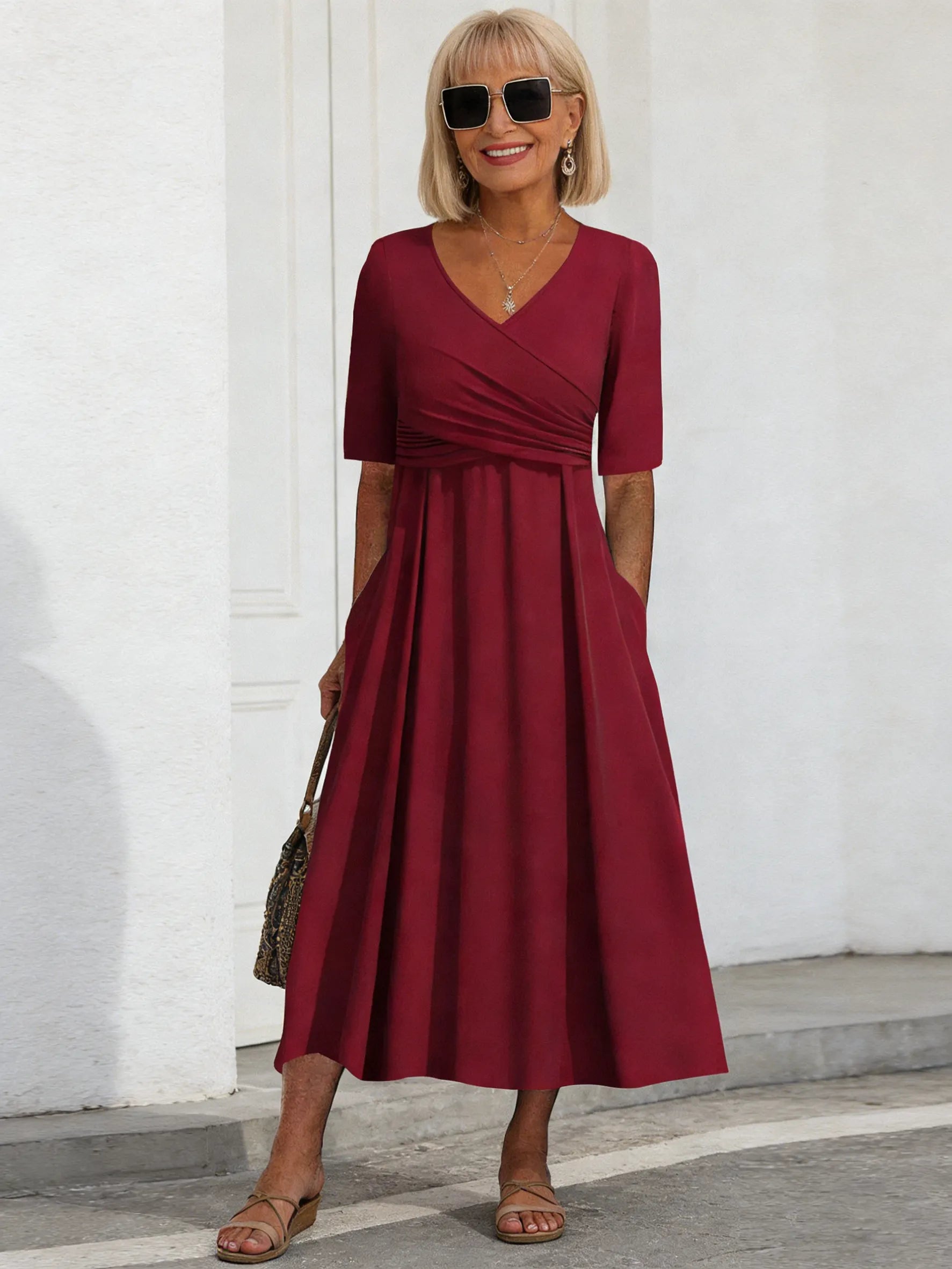Short Sleeve Dress Women's Personality Dress
