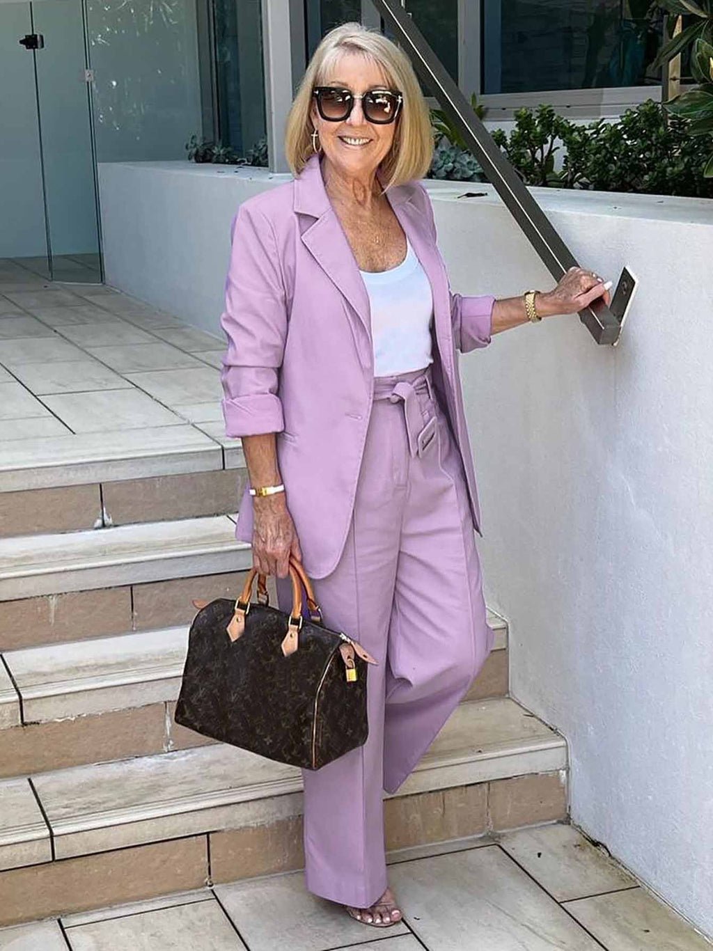 Suit Top Lengthened Trousers Two-Piece Suit