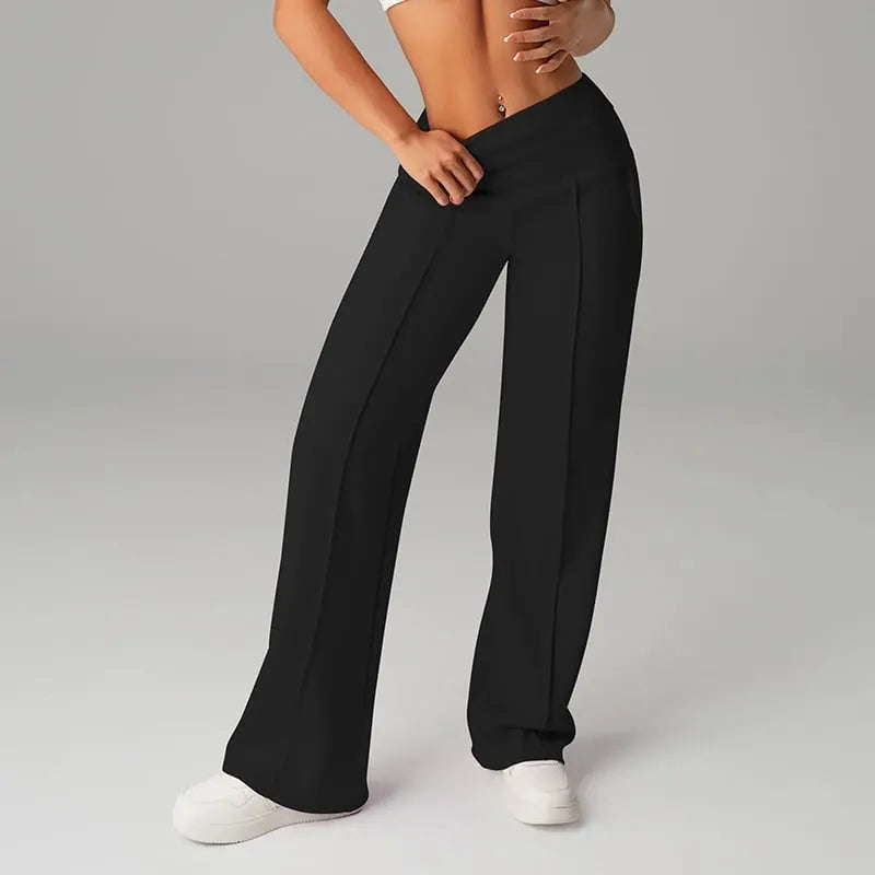 🔥🎁New arrival 50% OFF💕Women's Plain Loose Straight Leg Pants