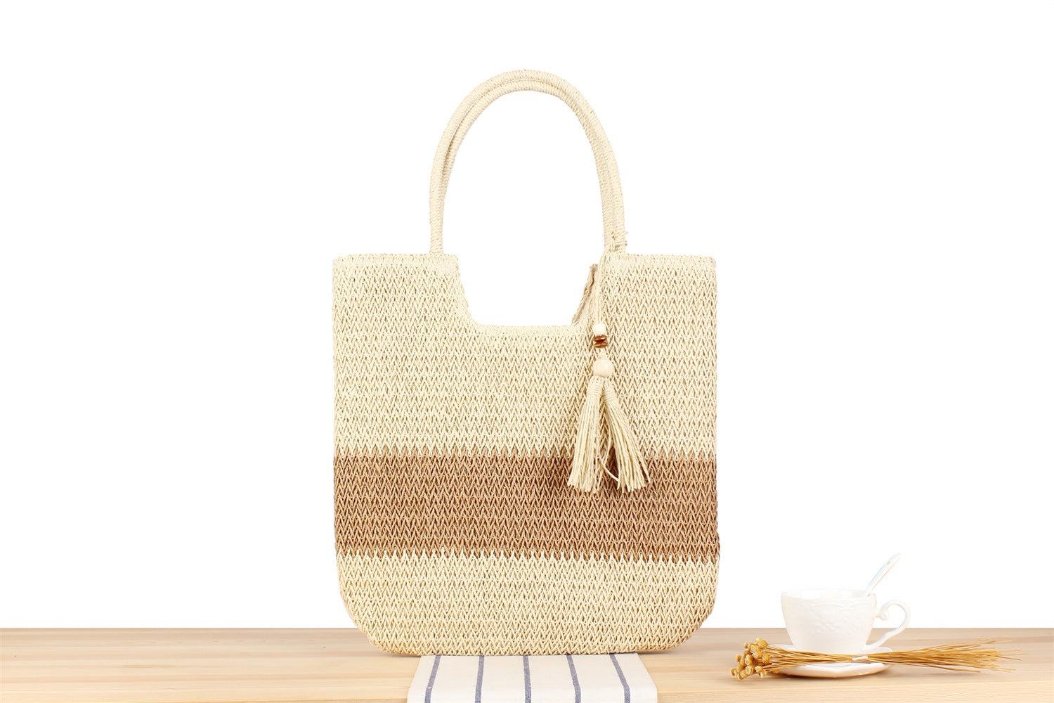 Seaside Travel Tote Bag Versatile Large-capacity Handbag