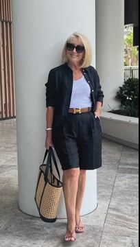 Two-piece Suits Stylish Lapel Collar Suit Shorts  Blazer Coat
