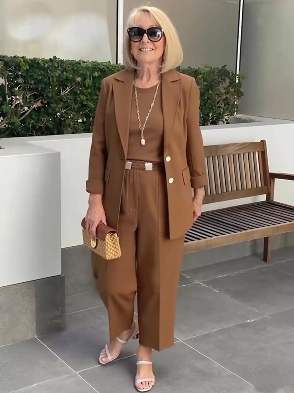 Suit Top Lengthened Trousers Two-Piece Suit