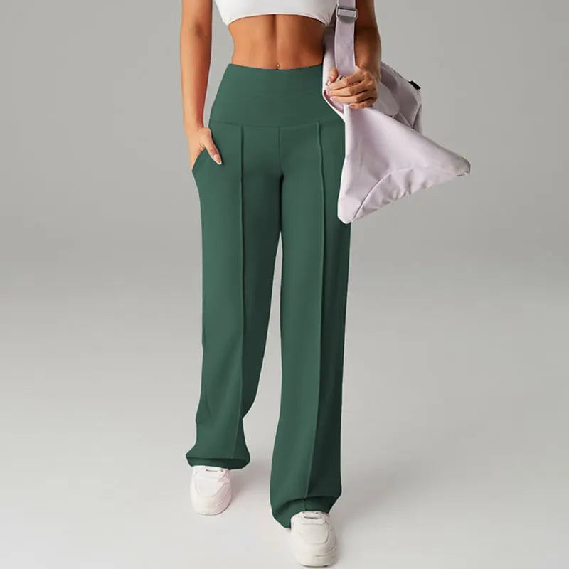 🔥🎁New arrival 50% OFF💕Women's Plain Loose Straight Leg Pants
