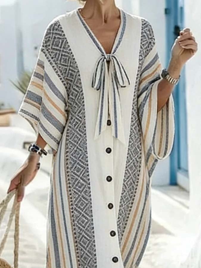 Women'S Casual Printed Dress