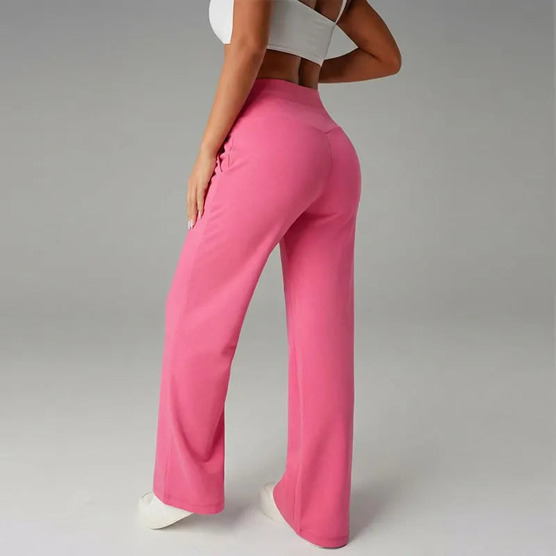 🔥🎁New arrival 50% OFF💕Women's Plain Loose Straight Leg Pants