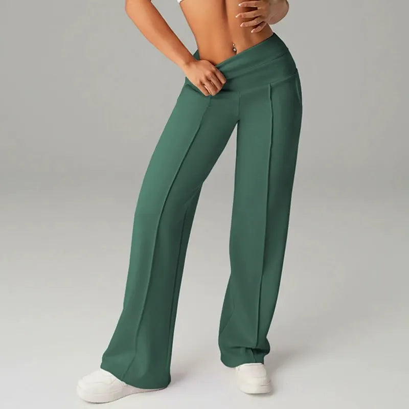 🔥🎁New arrival 50% OFF💕Women's Plain Loose Straight Leg Pants