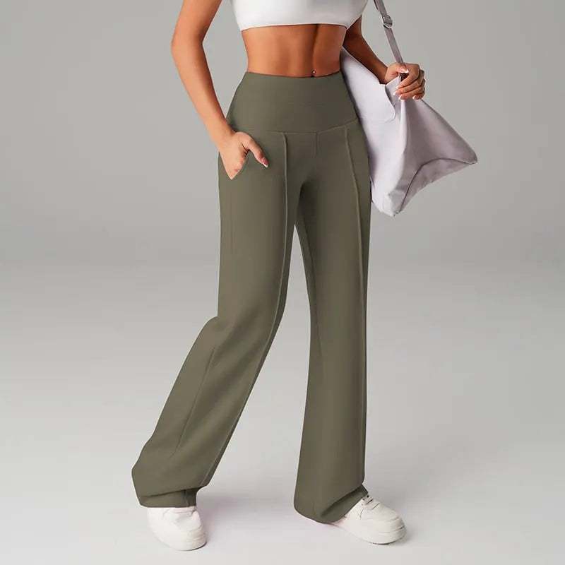 🔥🎁New arrival 50% OFF💕Women's Plain Loose Straight Leg Pants