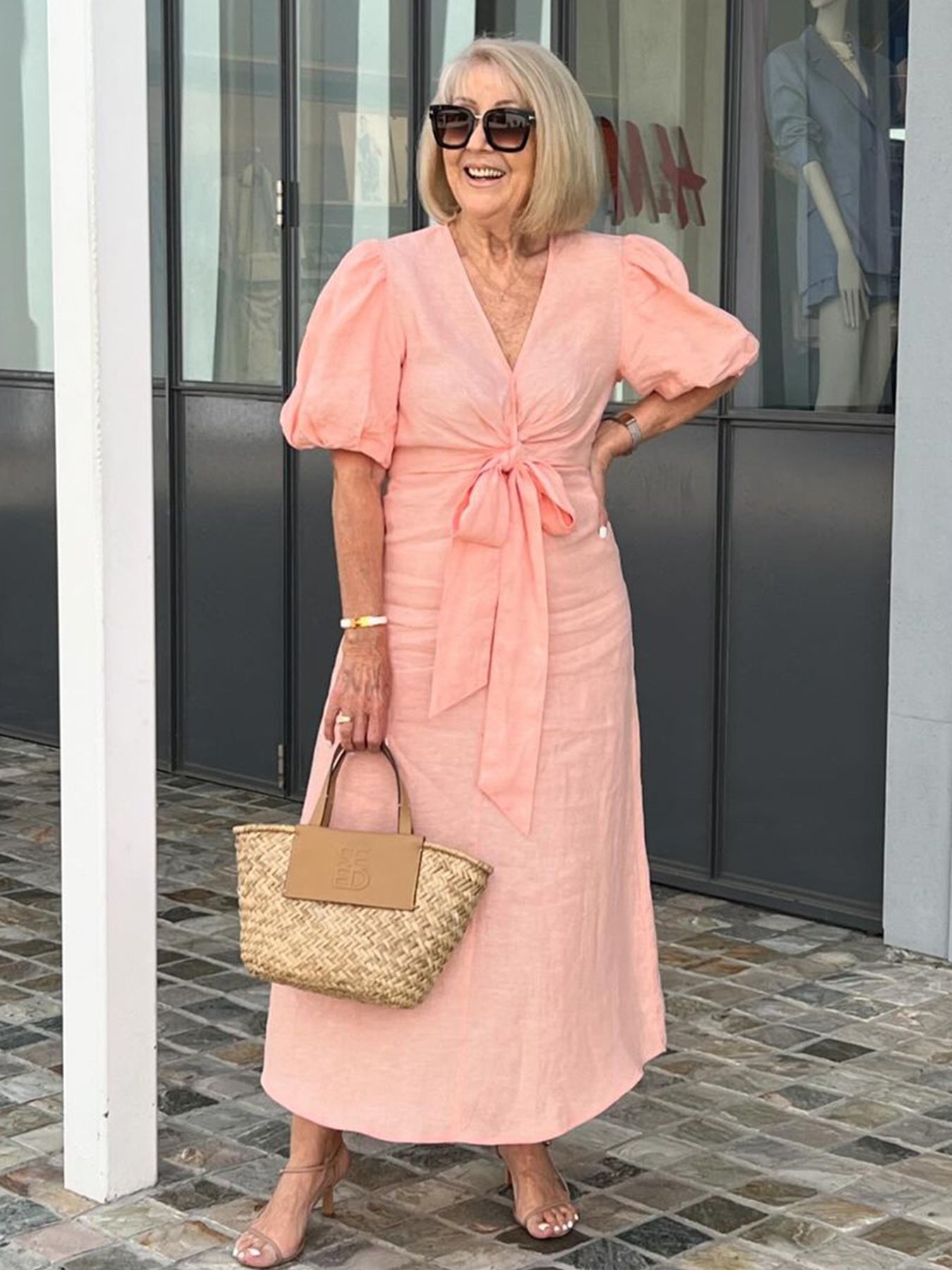 Bow Elegant Tunic Dress