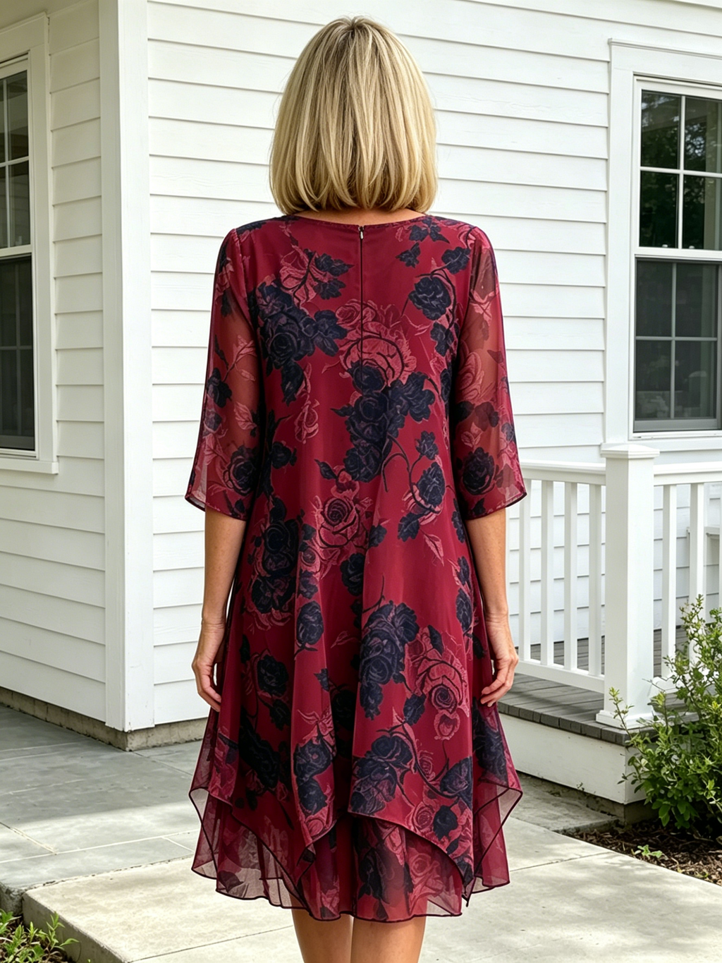 Double-layer Party Dress Cocktail Dress Wedding Guest Dress Dress
