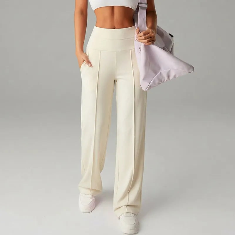 🔥🎁New arrival 50% OFF💕Women's Plain Loose Straight Leg Pants