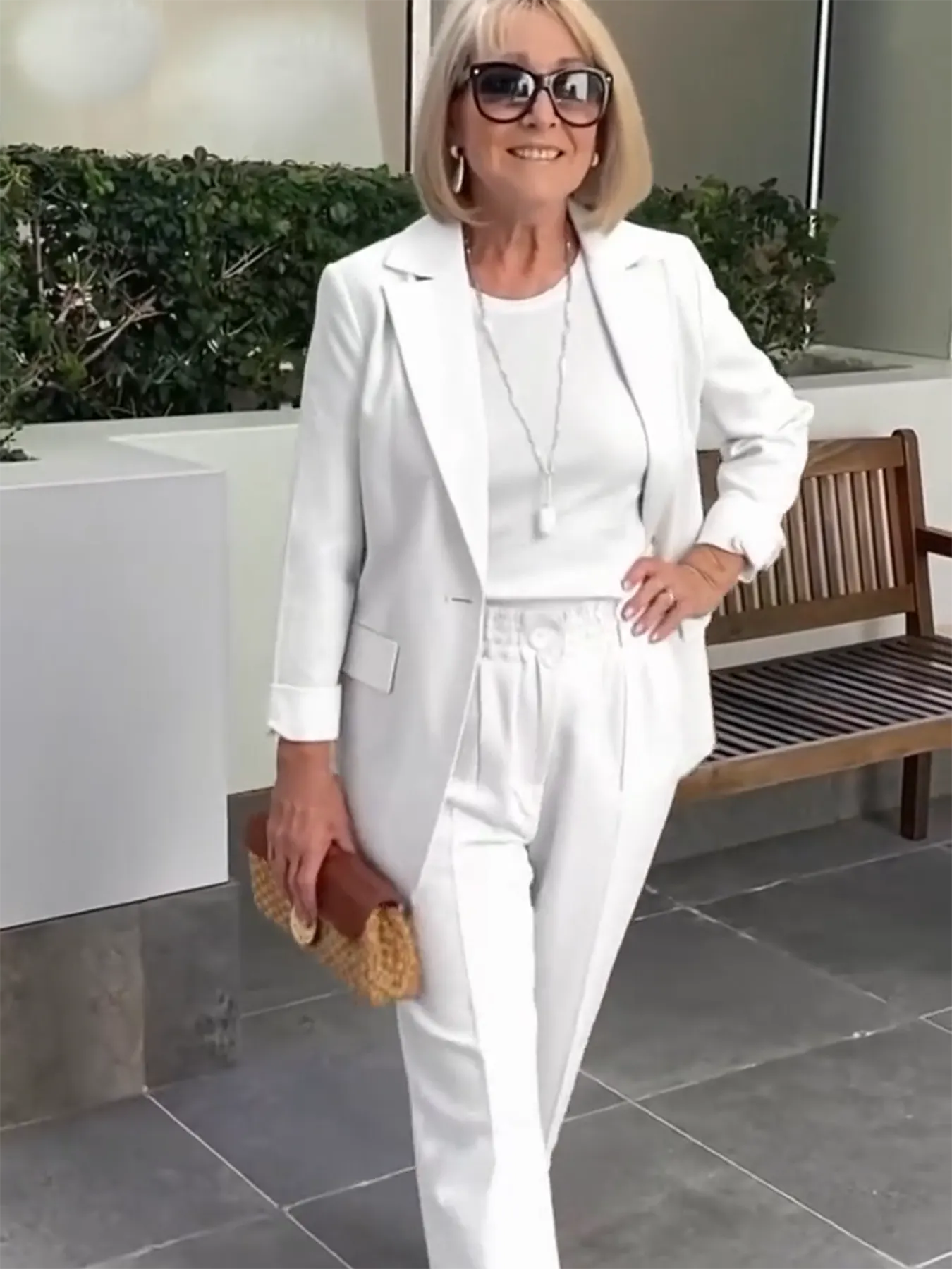 Suit Top Lengthened Trousers Two-Piece Suit