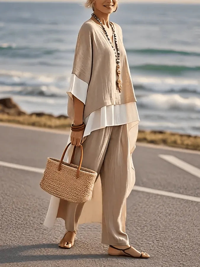 Women'S Loose Pants Suit