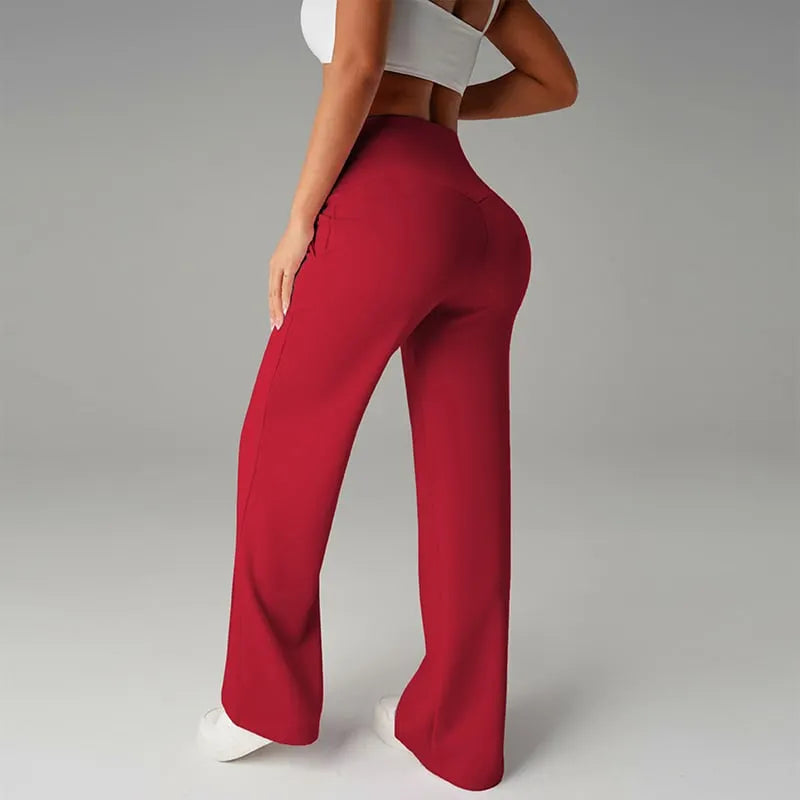 🔥🎁New arrival 50% OFF💕Women's Plain Loose Straight Leg Pants