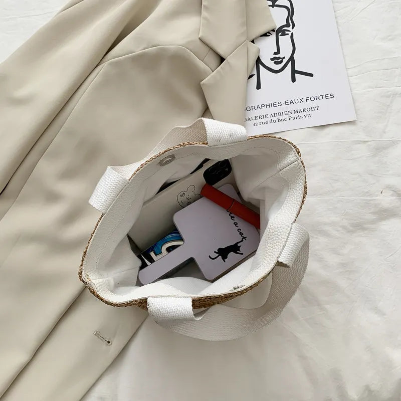 Beach Vacation Woven Bag Handbag