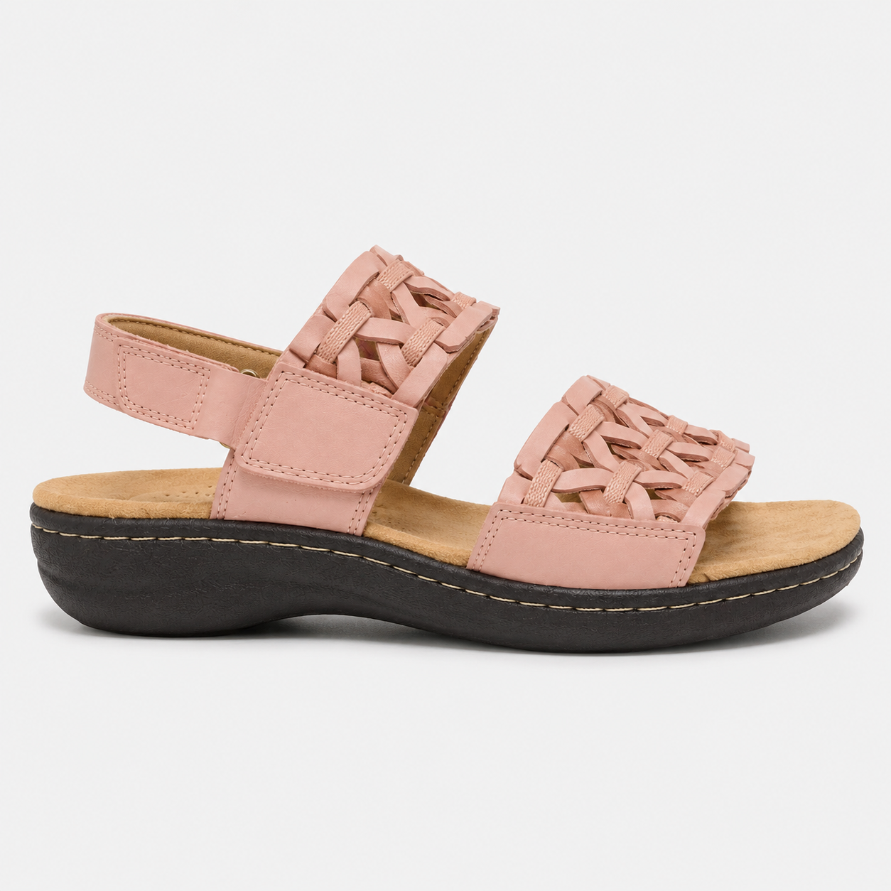 Women‘s CloudStep Leather Slide Sandals