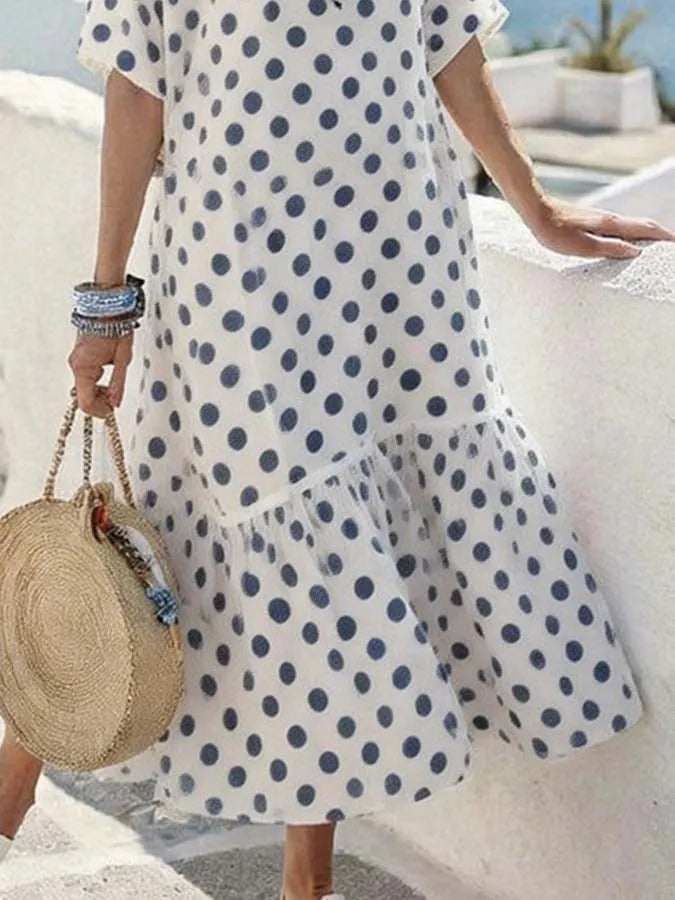 Women'S Casual Printed Dress